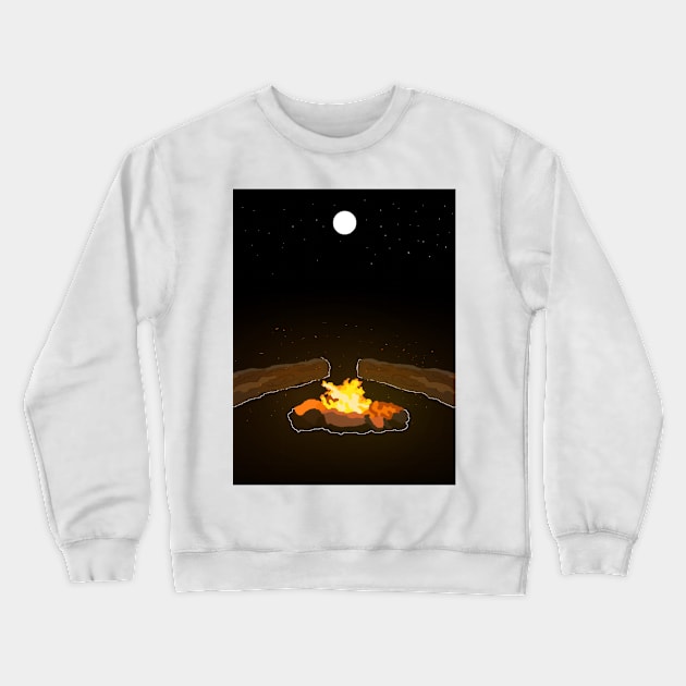 Campfire Crewneck Sweatshirt by CleggEmporium